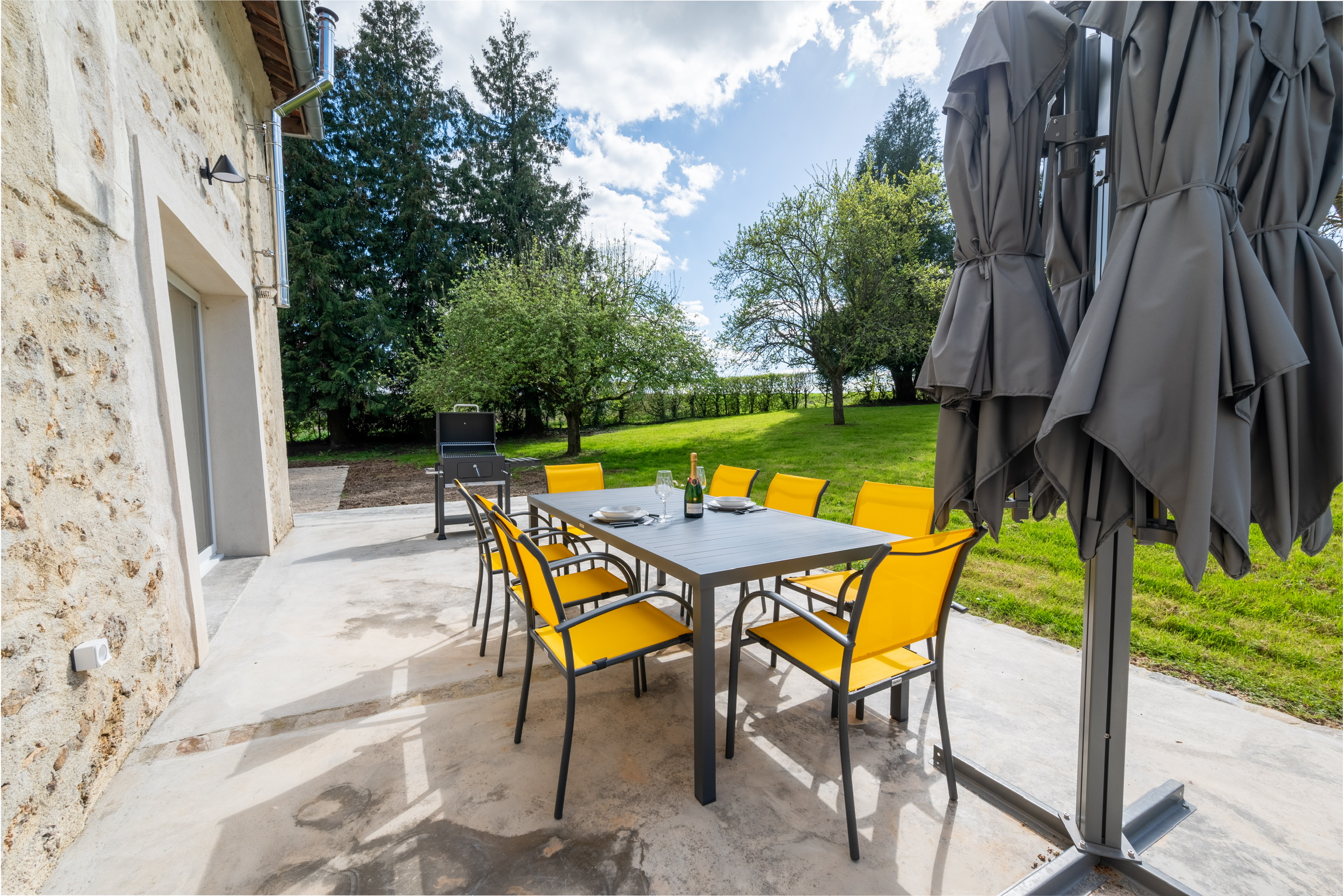 Détail déco cocooning dans la Grange 1755